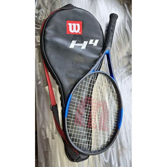Wilson Hammer H4 Carbon‎ Matrix 113 Tennis Racquet - 4 3/8" Grip - With Case - Picture 1 of 11